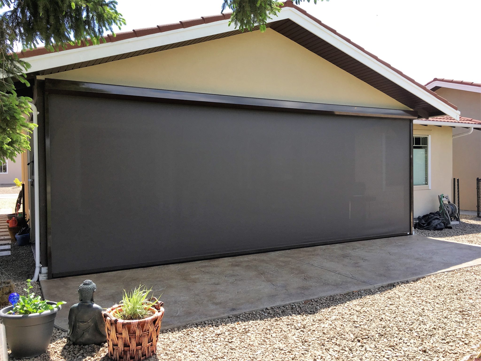 Roll Screen Photo Gallery Artistic Awnings & Screens
