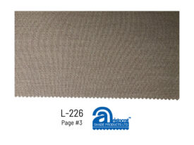 solid awning l-226